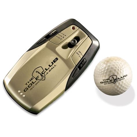 The Remote-Control Golf Ball - Hammacher Schlemmer