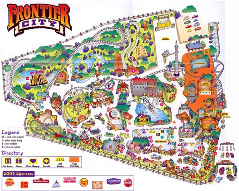 Theme Park Brochures Frontier City - Theme Park Brochures