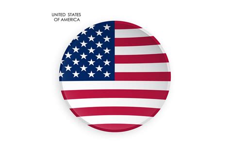 United States of America Flag Icon Graphic by RNko · Creative Fabrica