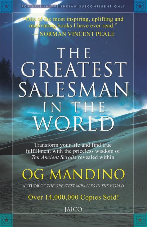 Buy The Greatest Salesman In The World by Og Mandino online - Jaico ...