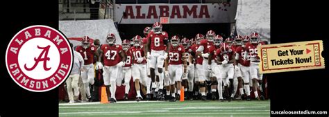 Alabama Crimson Tide Football Tickets | Bryant-Denny Stadium in Tuscaloosa