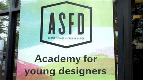 Austin School of Fashion Design - Academy for Young Designers - YouTube