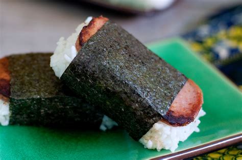 SPAM Musubi Recipe Hawaiian Style - Eating Richly