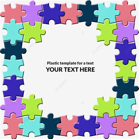 Jigsaw Puzzle Pieces Clipart Hd PNG, Puzzle Clipart Design And Textured ...