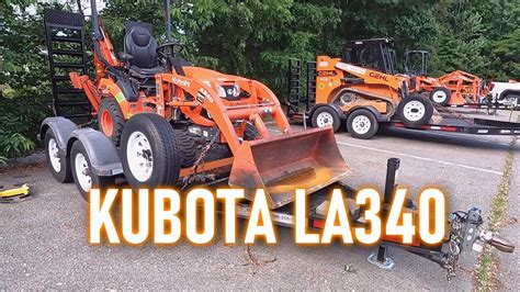 🟧HOME DEPOT FRONT END LOADER | KUBOTA LA340 - YouTube