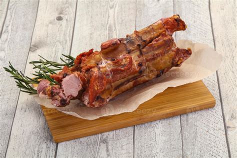 Smoked pork ribs 8542117 Stock Photo at Vecteezy