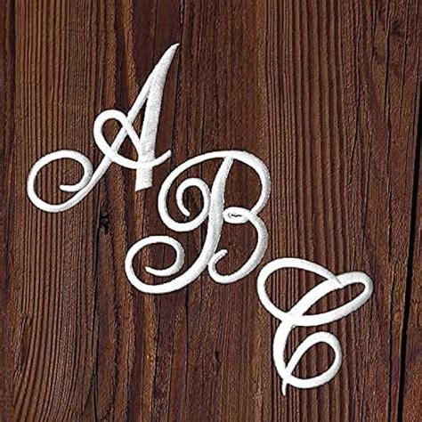 Amazon.com: iron on cursive letters