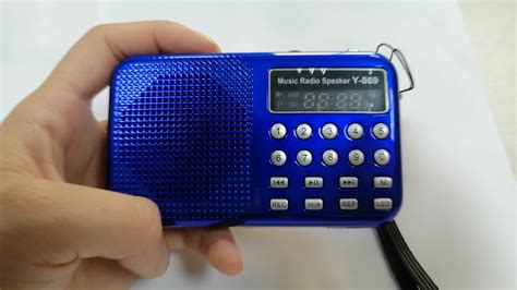 Digital Pocket Radio Am/fm Radio With Usb Speaker L-065am Music Player ...