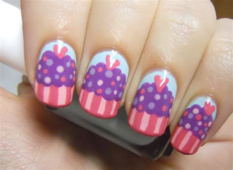 Cute Cupcake Nails. | Nails, Kawaii nails, Nails inspiration
