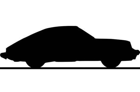 Porsche Silhouette at GetDrawings | Free download