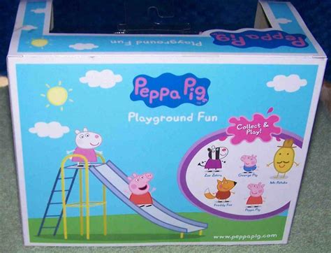 Peppa Pig PEPPA PIG Peppa's PLAYGROUND FUN Playset New - TV & Movie ...