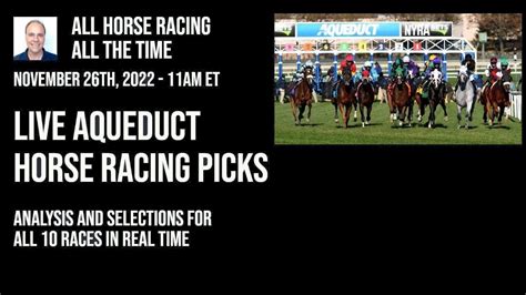 Live Aqueduct Horse Racing Picks - Analysis and Selections for all ...