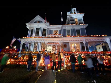 Pumpkin House Lights Kenova Night Sky - West Virginia Public Broadcasting : West Virginia Public ...