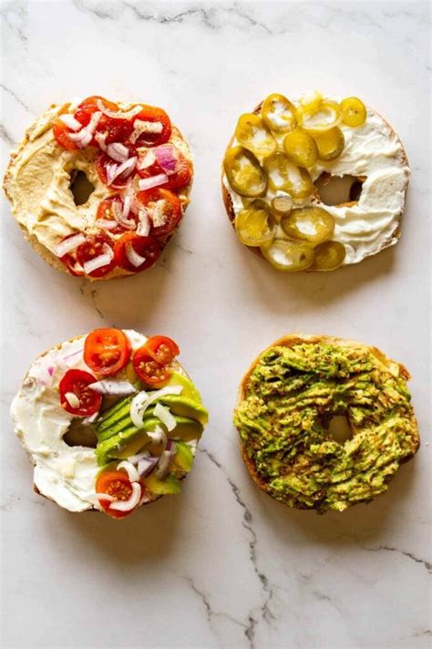 Vegan Bagel Toppings (16 simple combos & LOTS of recipes!) - The Fiery Vegetarian