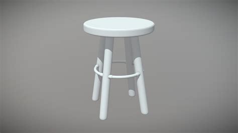 Simple stool - Download Free 3D model by garwiglino [41a08ec] - Sketchfab