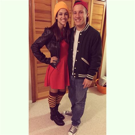 tj and spinelli from recess Cos Play, Recess, Costume Ideas, Red Leather Jacket, Halloween ...