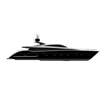 Yacht Silhouette Side View, Yacht, Sail, Boat PNG Transparent Image and Clipart for Free Download