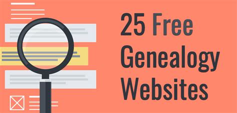 26 Totally Free Genealogy Websites to Search Your Family History