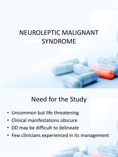 Neuroleptic Malignant Syndrome | Antipsychotic | Drugs