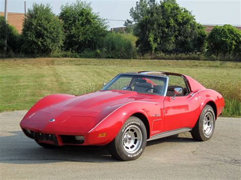 1975 Chevrolet Corvette Red Stingray Coupe 350cu / 165hp | Frank's ...