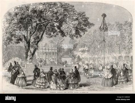 CREMORNE GARDENS 1858 Stock Photo - Alamy