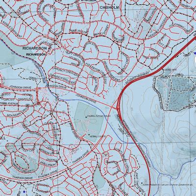 Getlost Map 8727-3S Tuggeranong NSW Topographic Map V15 1:25,000 map by ...