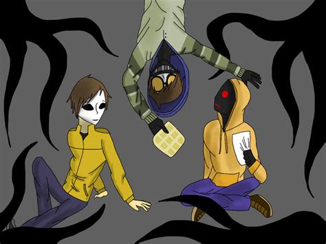 Operator's proxies (Masky, Ticci-Toby, Hoodie) by JeffWoods039 on DeviantArt