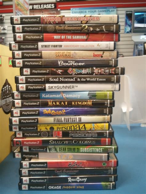 PS2 Game Collection : r/playstation