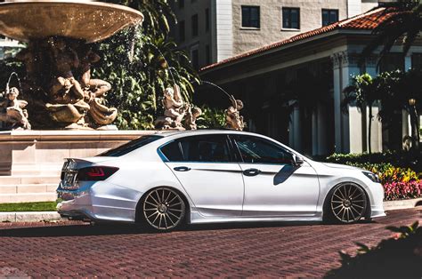 Aftermarket Exterior Goodies Enhancing White Honda Accord — CARiD.com ...