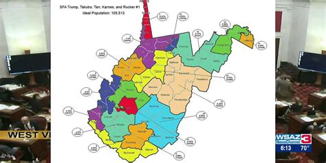 West Virginia Senate passes new redistricting map