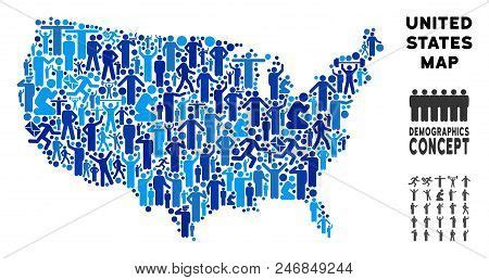 Vector Population Usa Vector & Photo (Free Trial) | Bigstock