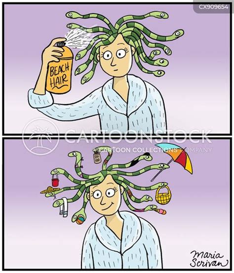 Medusa Cartoons and Comics - funny pictures from CartoonStock