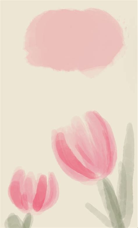 Tulip wallpaper | Flower phone wallpaper, Iphone wallpaper kawaii ...