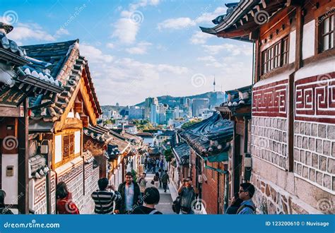 Korea Bukchon Hanok Village Royalty-Free Stock Photo | CartoonDealer.com #19868313