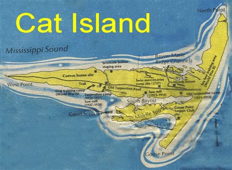 Cat Island Map