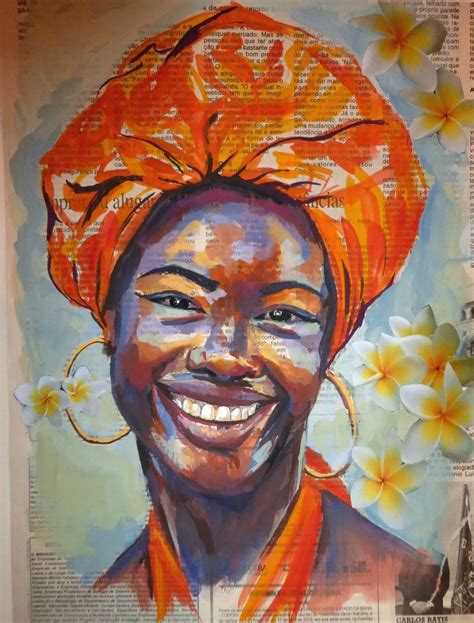 L'art Du Portrait, Portraits, Acrylic Portrait Painting, Painting & Drawing, Black Women Art ...
