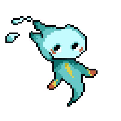 Devlog - Animated 2D pixel art - water character asset by EvilDumpling