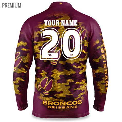 Personalised Brisbane Broncos Jersey | NRL Jerseys