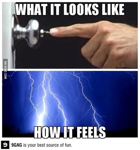 F**king static electricity | Static electricity, Science humor, Funny ...