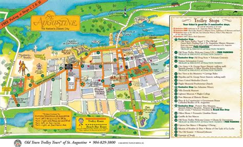 Map Of Hotels In St Augustine Florida | Printable Maps