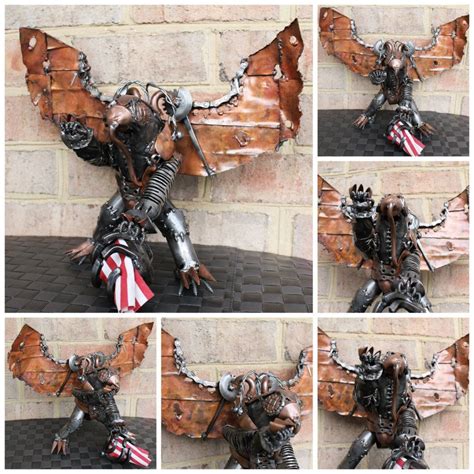 Incredible BioShock Infinite Metal Songbird Statue | Bioshock, Pop culture art, Bioshock infinite