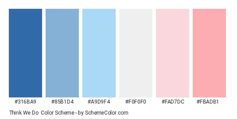 Think We Do Color Scheme » Blue » SchemeColor.com