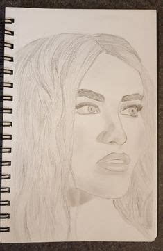 Sabrina Carpenter Mechanical Pencil Drawing