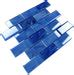 Stratus Blue 2”x4” Glossy Glass Subway Tile | Oasis Tile