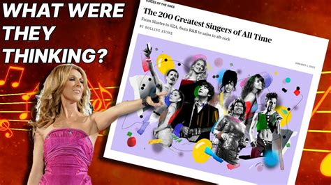 Rolling Stone's Top 200 Singers List - What Were They THINKING?! - YouTube