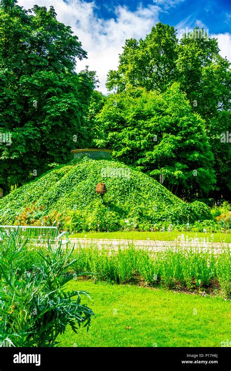 Parc de Bercy is a large and varied park in Paris, France Stock Photo ...