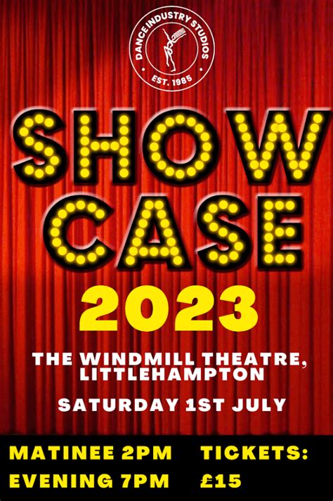 Showcase 2023 at The Windmill Theatre event tickets from TicketSource