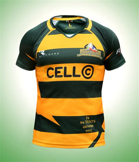 Official J9 Rugby Jersey - South African Rugby Legends Association