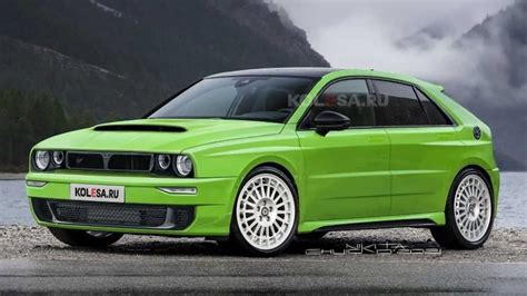 Lancia Delta Integrale renderings modernise the iconic hot hatch