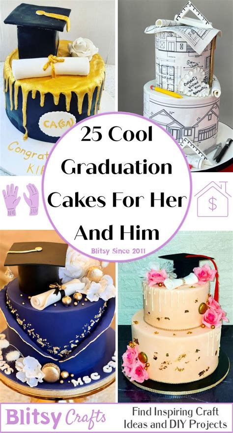 25 Creative Graduation Cake Ideas and Designs - Blitsy